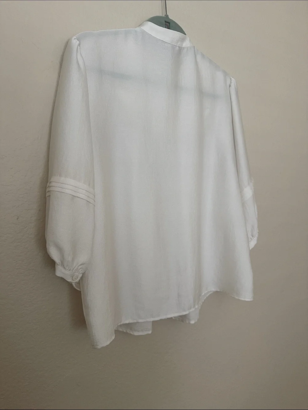 Zara 3/4 Puffy Sleeve Blouse